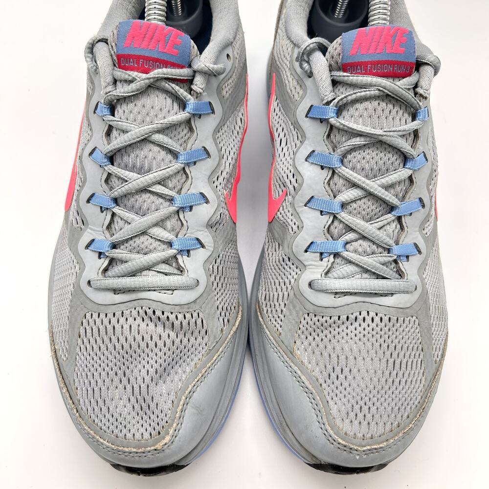 Nike Dual Fusion Run 3 Shoes Women Size 9.5 Running Athletic 653594-002 Sneakers - Picture 4 of 9